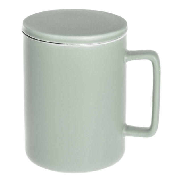 SECRET DE GOURMET MUG NATURE WITH LID 40CL MINT