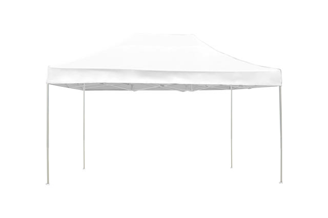 GRAND 3X4.5M FOLDING GAZEBO 420D WHITE