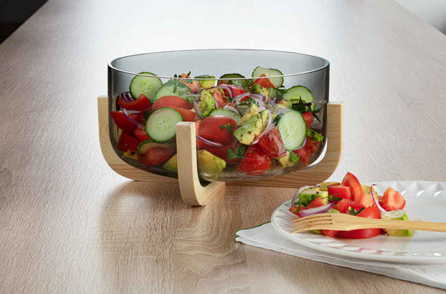 SECRET DE GOURMET SALAD BOWL ARHA GLASS 24D