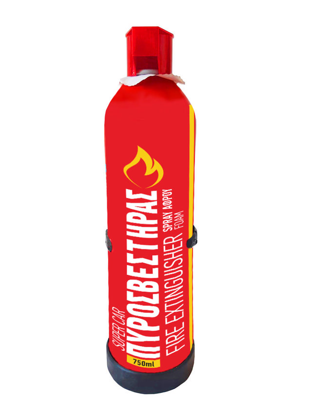 SUPER CAR ΠΥΡΟΣΒΕΣΤΗΡΑΣ SPRAY ΑΦΡΟΥ 750ML