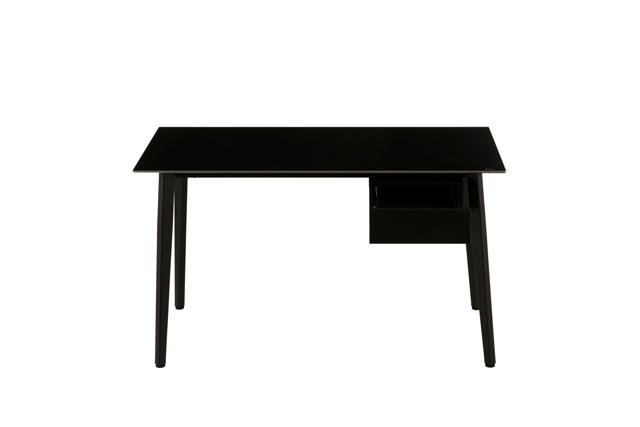 SUPERLIVING COMPUTER TABLE 130X60X76CM BLACK