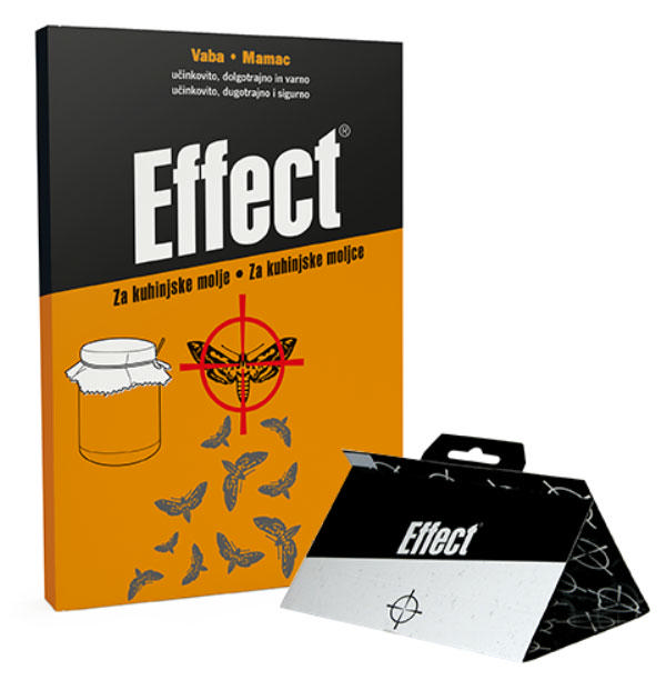 EFFECT TRAP&BAIT KITCHEN MOTHS