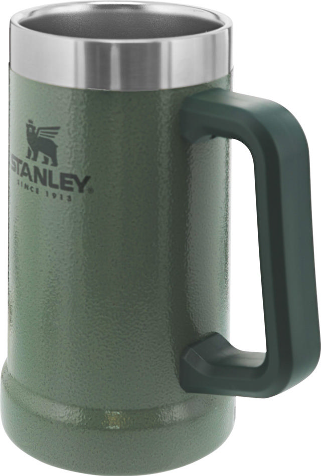 STANLEY BIG GRIP BEER MUG 700ML GREEN