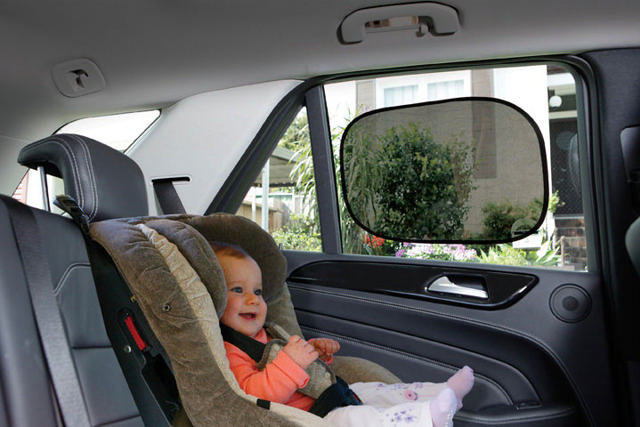 DREAMBABY INSTA-CLING CAR SHADES 2PCS BLACK