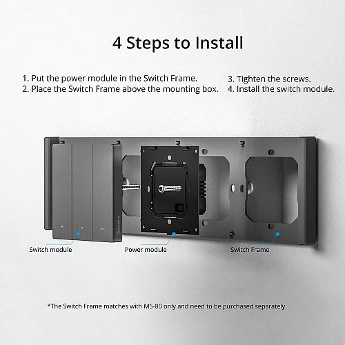 SONOFF SMART WALL SWITCH 2-B