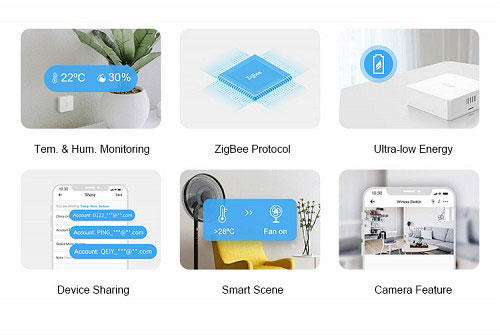 SONOFF ZIGBEE ΑΙΣΘΗΤΗΡΑΣ ΘΕΡΜΟΚΡΑΣΙΑΣ 