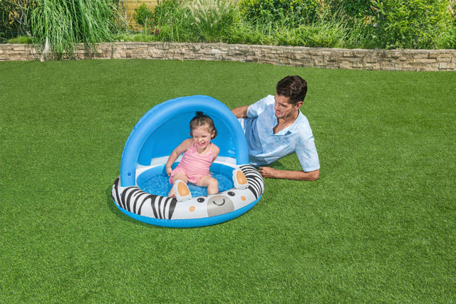 BESTWAY 52559 SAFARI BABY POOL 97X66CM