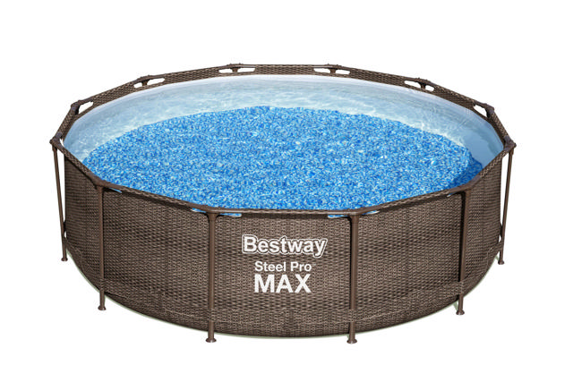 BESTWAY 56709 STEEL PRO MAX ROUND FRAME POOL 366X100CM