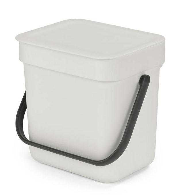 BRABANTIA SORT & GO WASTE BIN 3L ΑΠΑΛΟ ΓΚΡΙ