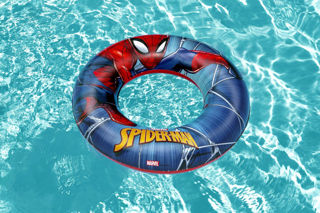 BESTWAY 98003 SPIDERMAN SWIM TUBE 56CM