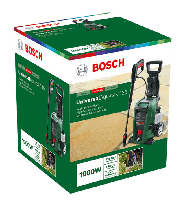 BOSCH UNIVERSAL AQUATAK 135BAR 1.9KW