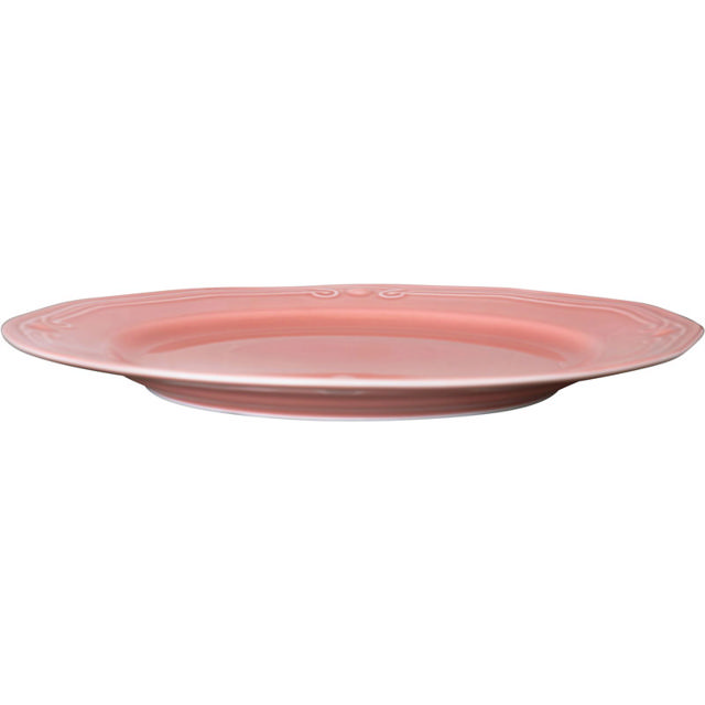 ATHENEE DINNER PLATE 27CM PINK