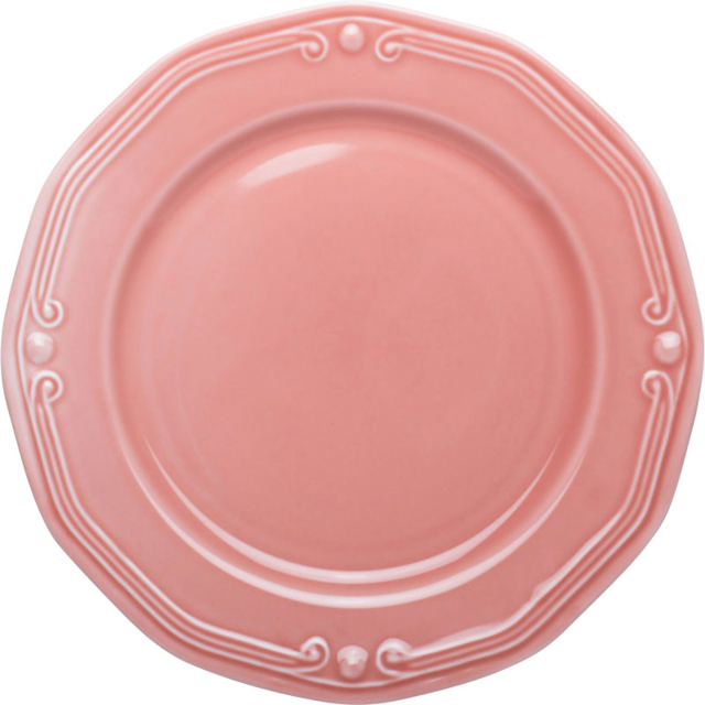 ATHENEE DINNER PLATE 27CM PINK