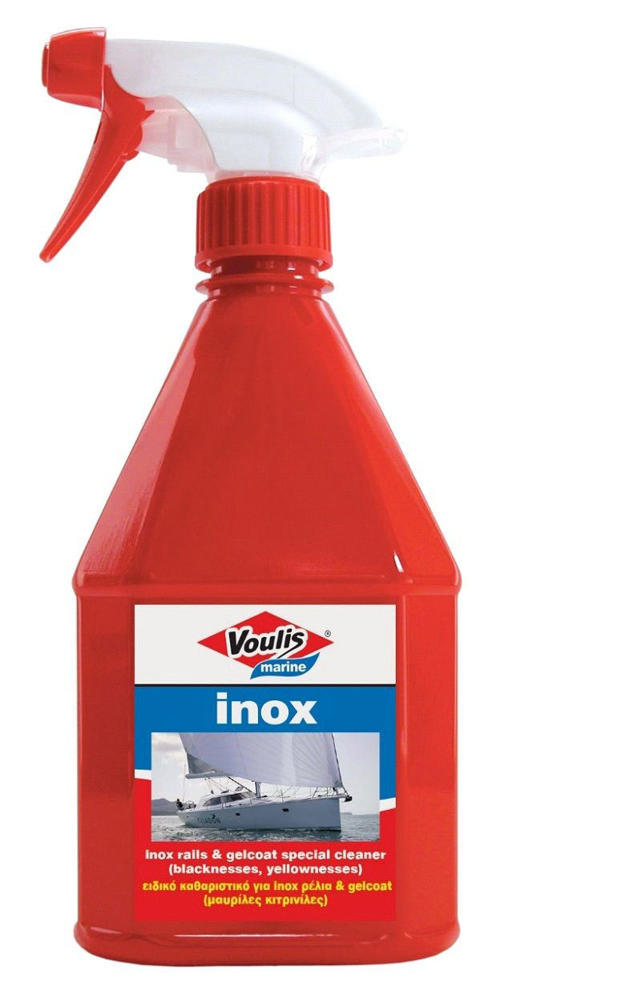 VOULIS EΙΔΙΚΟ ΚΑΘΑΡΙΣΤΙΚΟ ΓΙΑ INOX ΡΕΛΙΑ & GELCOAT 550ML