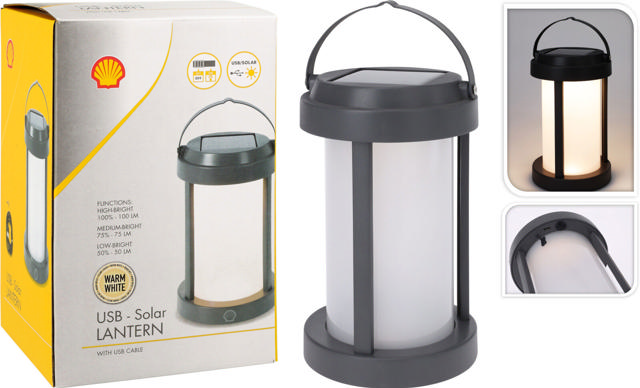 SHELL SOLAR LIGHT CAMPING 120XH192MM