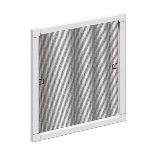 SCHELLENBERG FLY SCREEN FRAMED 100X120CM WHITE