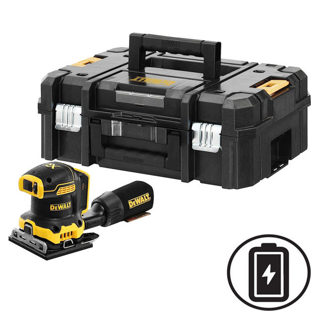 DEWALT DCW200NT-XJ SHEET SANDER SOLO 18V - NO BATTERY INCLUDED