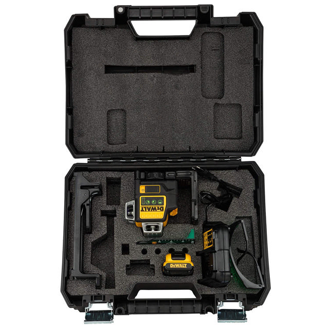 DEWALT DCE089D1G-QW 1080° ΑΥΤΟΡΥΘΜΙΖΟΜΕΝΟ ΠΕΡΙΣΤΡΟΦΙΚΟ ΑΛΦΑΔΙ 12V ΠΡΑΣΙΝΟ