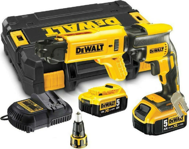 DEWALT DCF620P2K-QW ΚΑΤΣΑΒΙΔΙ ΓΥΨΟΣΑΝΙΔΑΣ ΜΠΑΤΑΡΙΑΣ 18V 2X5AH