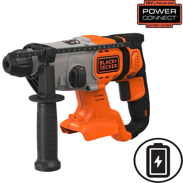 BLACK & DECKER BCD900B-XJ SDS HAMMER DRILL SOLO 18V