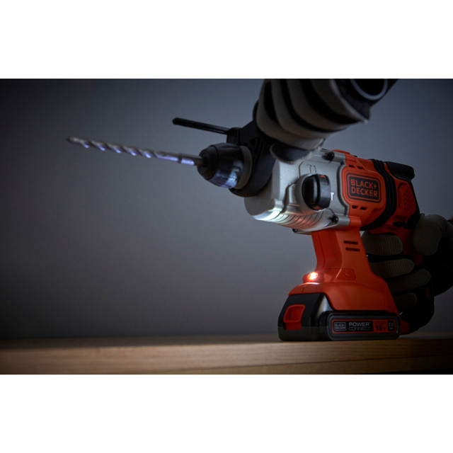 BLACK & DECKER BCD900B-XJ SDS HAMMER DRILL SOLO 18V