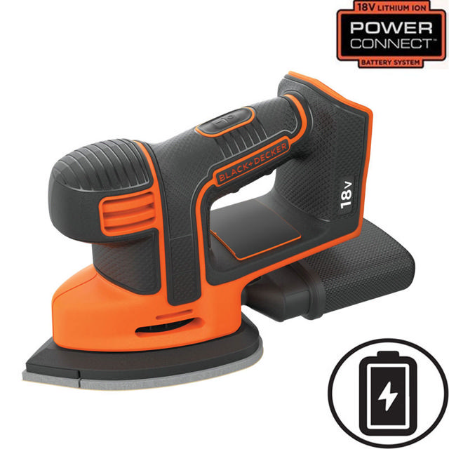 BLACK & DECKER BDCDS18N-XJ MOUSE DETAIL SANDER SOLO 18V