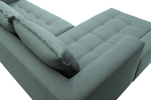 ERNESTO SOFA CORNER MINT 250X170CM