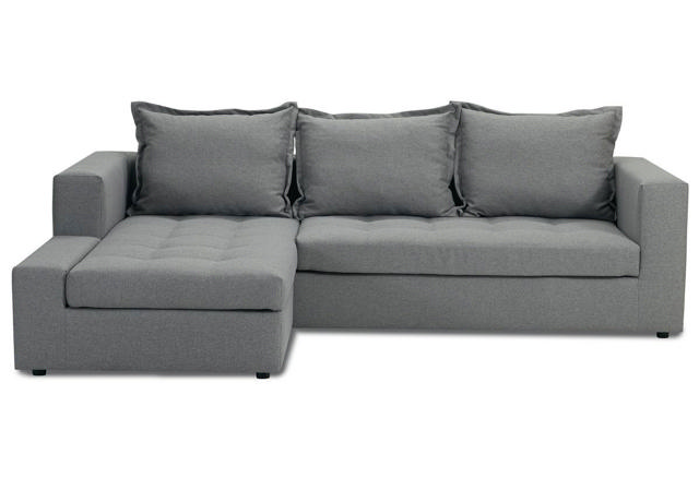 ERNESTO SOFA CORNER GREY 250X170CM