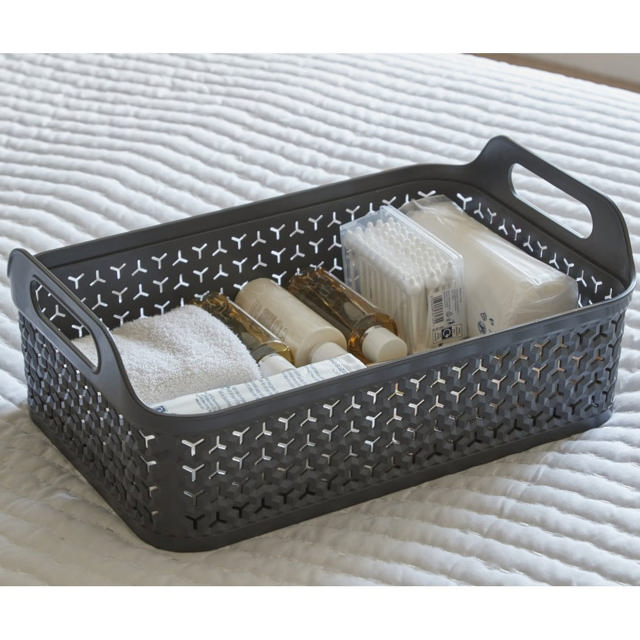 STRATA HANDY BASKET SHALLOW WITH LID