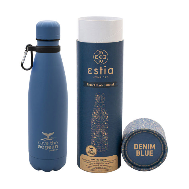 ESTIA 01-12052 BLUE TRAVEL BOTTLE AEGEAN 500ML