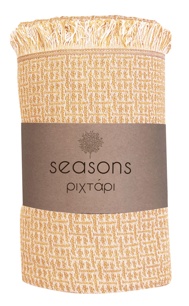 IONION ΡΙΧΤΑΡΙ SEASONS 180X170CM ORBIT TERRACOTTA 3 ΔΙΑΦΟΡΕΤΙΚΑ ΣΧΕΔΙΑ