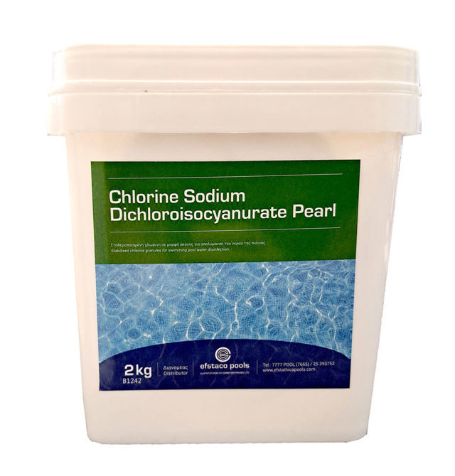 SODIUM CHLORINE DICHLOROISOCYANURATE 2KG