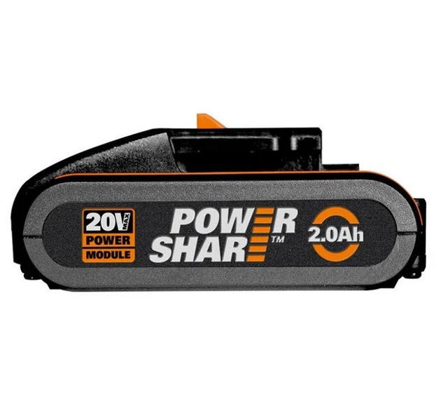 WORX WA3601 ΣΕΤ ΜΠΑΤΑΡΙΑ ΛΙΘΙΟΥ 20V 2Ah ΜΕ ΦΟΡΤΙΣΤΗ 14.4-20V