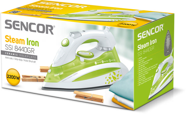 SENCOR SSI 8440GR-MEG2 STEAM IRON 380ML 2200W