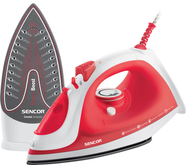 SENCOR SSI 5420RD-MEG2 S STEAM IRON 260ML 2200W