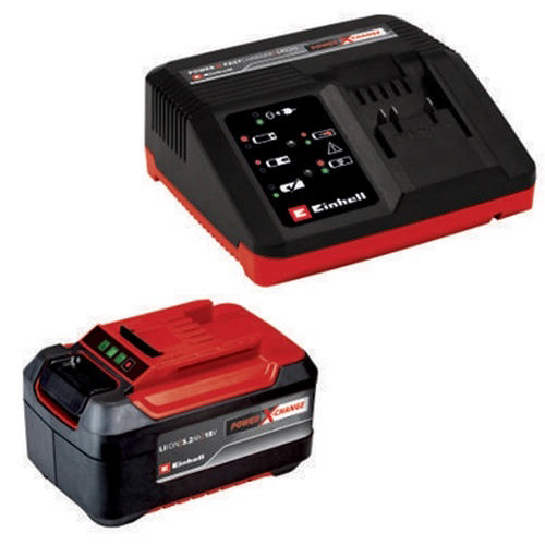 EINHELL PXC-STARTER KIT POWER X-CHANGE CHARGER/BATTERY 18V 5.2Ah