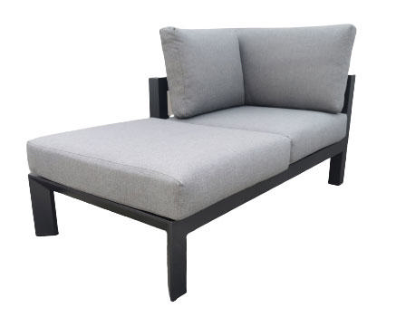 CLARA CORNER SOFA SET 2PCS - GREY