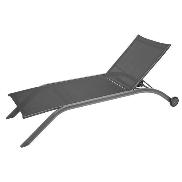 HESPERIDE MILENIO SUN LOUNGER ANTHRACITE