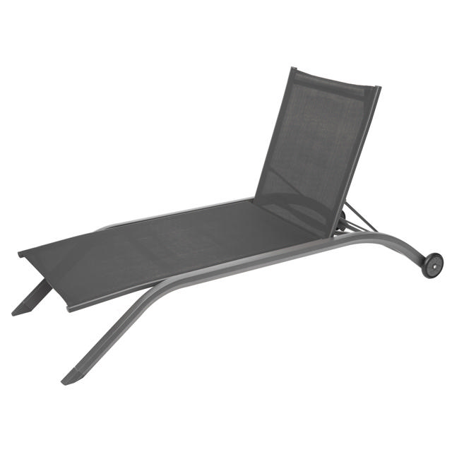 HESPERIDE MILENIO SUN LOUNGER ANTHRACITE