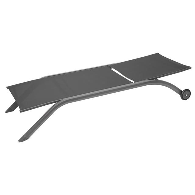 HESPERIDE MILENIO SUN LOUNGER ANTHRACITE