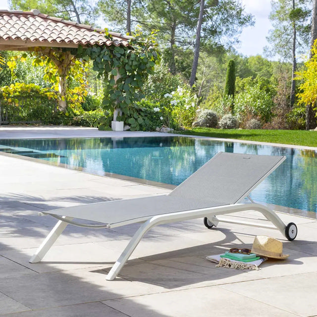 HESPERIDE MILENIO SUN LOUNGER WHITE