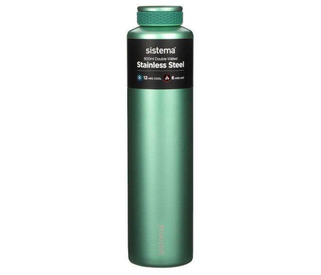 SISTEMA CHIC ΜΠΟΥΚΑΛΙ STAINLESS STEEL 600ML