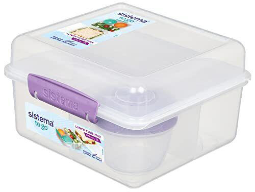 SISTEMA TO GO LUNCH BOX CUBE MAX ΔΟΧΕΙΟ ΦΑΓΗΤΟΥ ΤΕΤΡΑΓΩΝΟ 2LTR