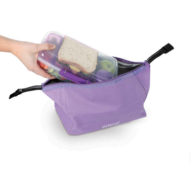 SISTEMA TO GO BENTO COOLER LUNCH BAG 4L