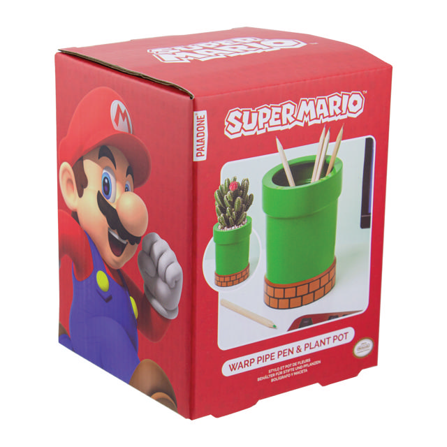 PALADONE PP8332NN SUPER MARIO PIPE PLAN T& PEN POT