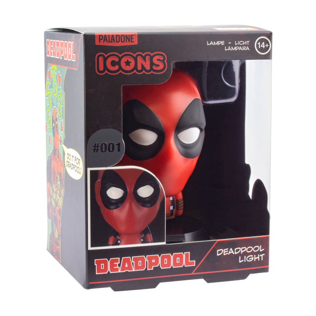 PALADONE PP6374DPLV2 MARVEL DEADPOOL ICON LIGHT V2