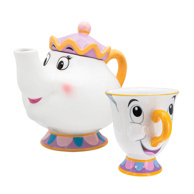 PALADONE PP10815DP MRS POTTS TEAPOT & CHIP MUG SET