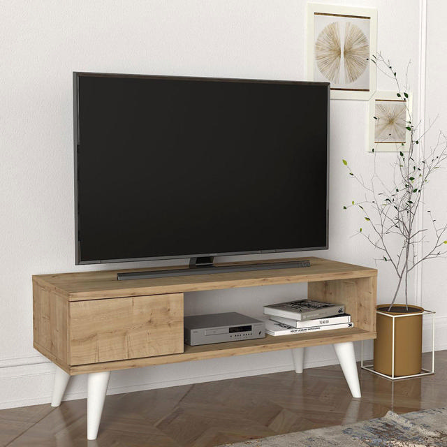 ARTELIBRE 14410200 TELENDOS TV STAND 90X30X33CM NATURAL