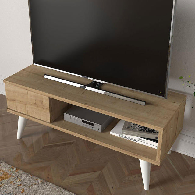 ARTELIBRE 14410200 TELENDOS TV STAND 90X30X33CM NATURAL