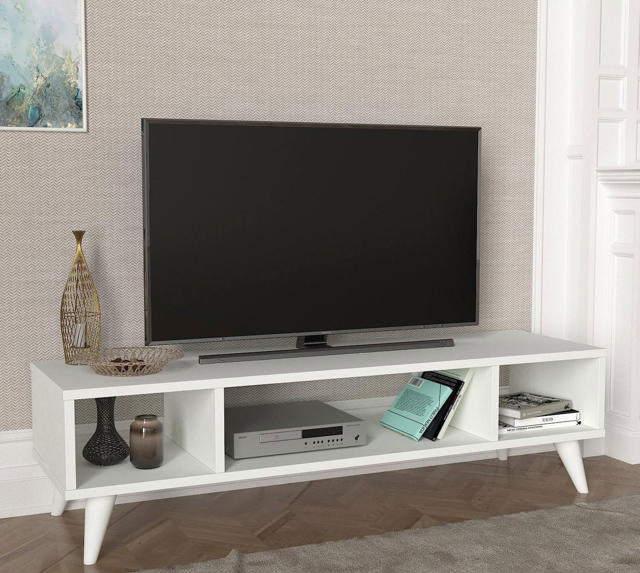 ARTELIBRE 14410049 SAMOS TV STAND 120X35X40CM WHITE